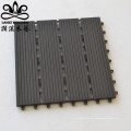 Wood Plastic Composite Decking DIY Tile Interlock Terrace WPC Decking Tile